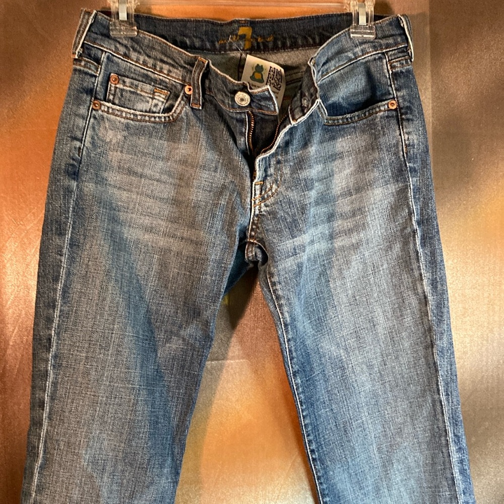 7 for all mankind bootcut jeans. Size 29” waist. 32” inseam 7” rise. 151